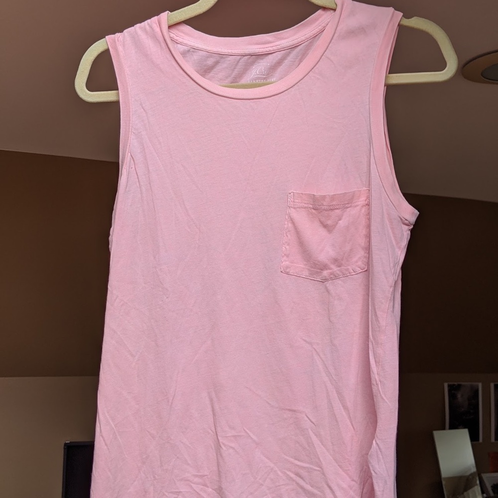 J.Crew Mercantile garment dyed muscle tank